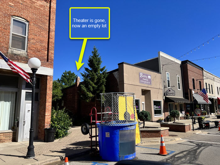 Bliss Theatre - July 9 2022 - Now An Empty Lot